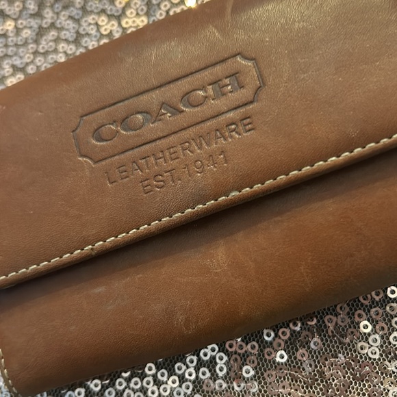 COACH Vintage Genuine Leatherware Medium Wallet Billfold, Coach Leatherware - Picture 2 of 7